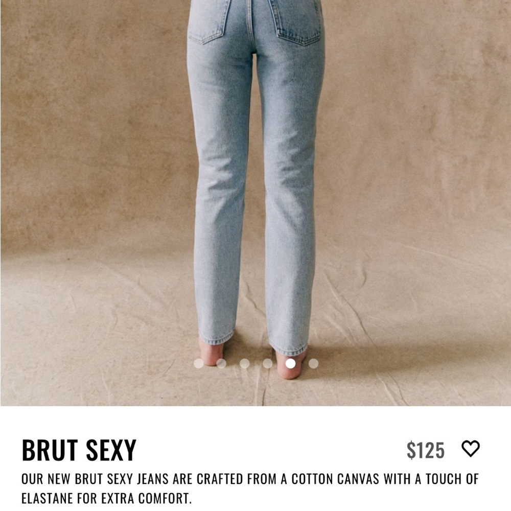 Brut Sexy Mid-Rise Jeans